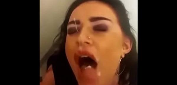  cumshot on pregount girl -cumshot lesbian latina interracial pornstar creampie